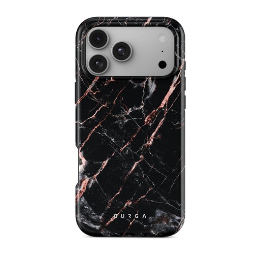 iPhone 17 Pro Max ケース, Rose Gold Marble | BURGA